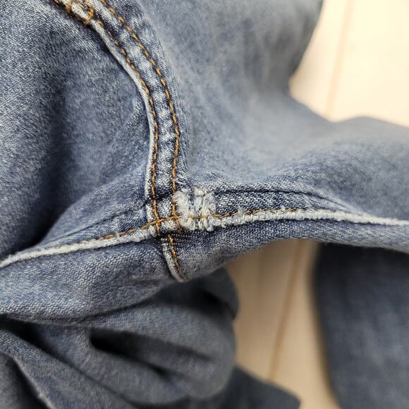 Reformation Cory high rise skinny jeans button fly no pockets - Picture 12 of 12